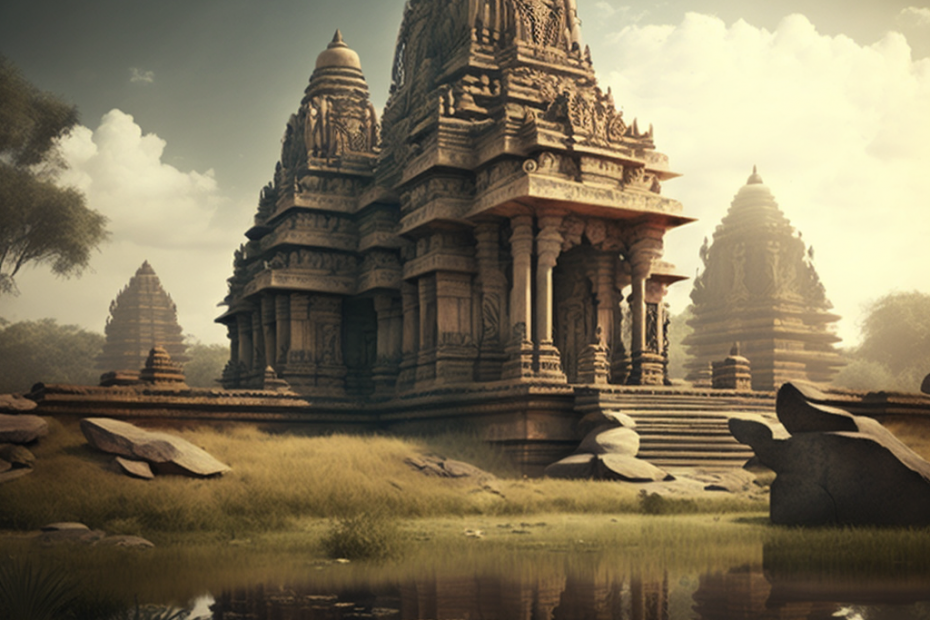 храм Древней Индии