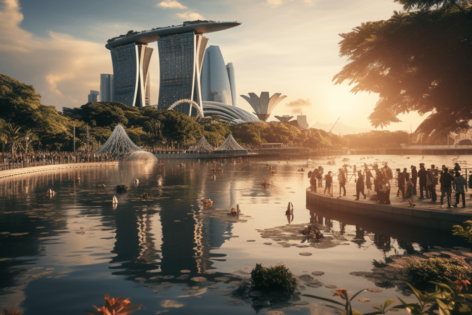 Город будущего Сингапур